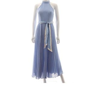 Zimmerman size 3 blue and white polka dot midi; worn once: EUC